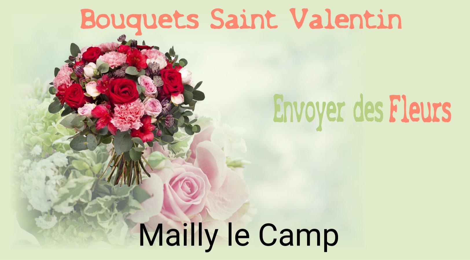 Roses de Saint-Valentin livrées à Mailly-le-Camp